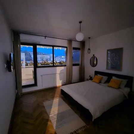 Apartment Downtown Terrace Nest Victoriei Gara De Nord