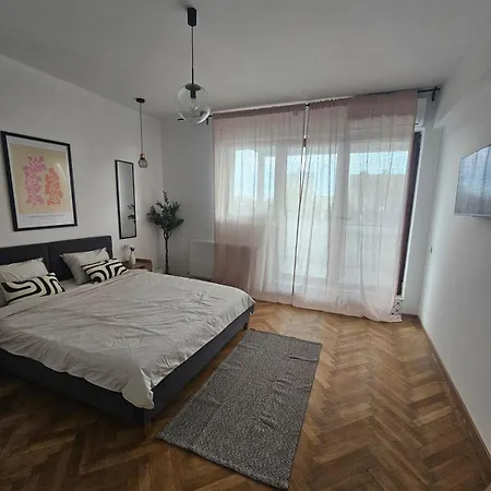Downtown Terrace Nest Victoriei Gara De Nord Daire Bükreş