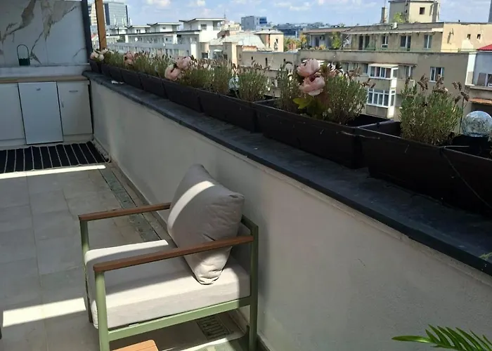 Downtown Terrace Nest Victoriei Gara De Nord アパート *