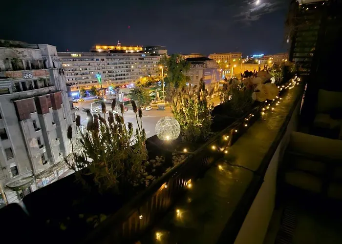 Downtown Terrace Nest Victoriei Gara De Nord * Бухарест