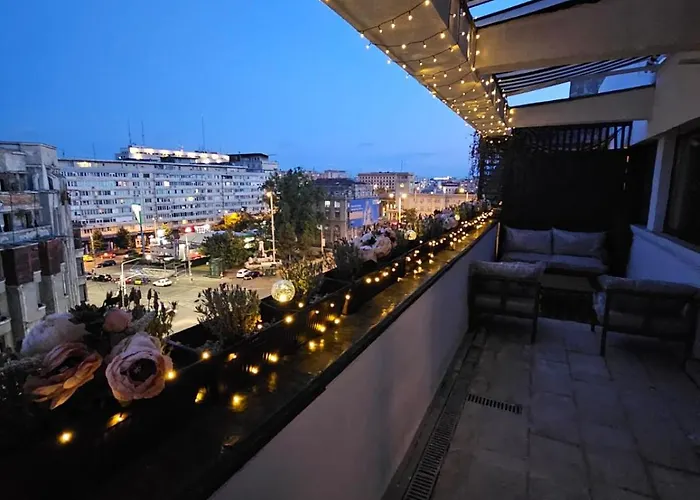 Апартаменти Downtown Terrace Nest Victoriei Gara De Nord *