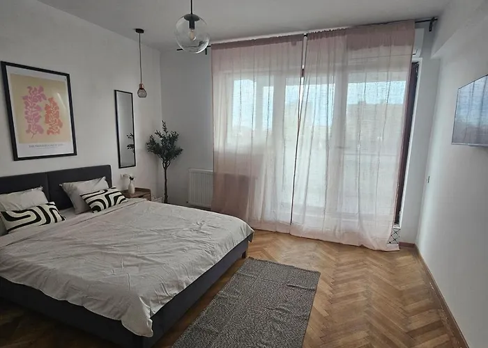 Downtown Terrace Nest Victoriei Gara De Nord Апартаменти Бухарест